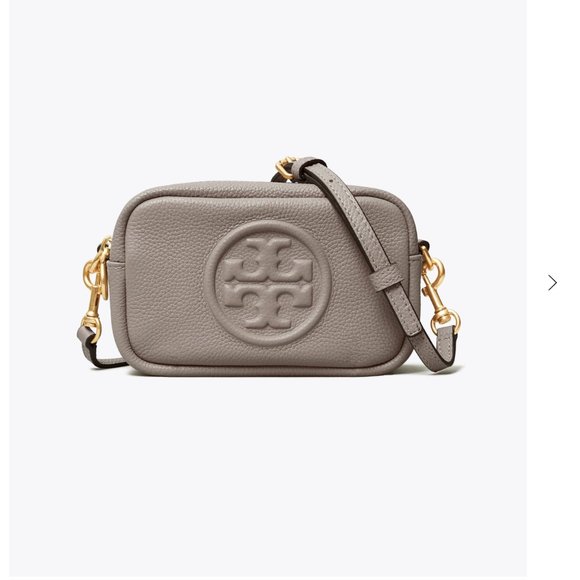 Tory Burch Handbags - Mini Perry Bombe Leather Camera Bag